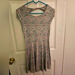 Bongo Medium size Aztec print dress